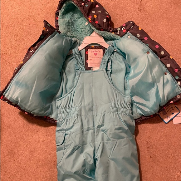 NWT Carters Baby 2-Piece Snowsuit 18 months - Picture 2 of 5